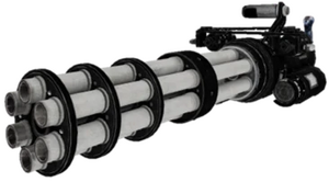 La XM214-A en Serious Sam 3
