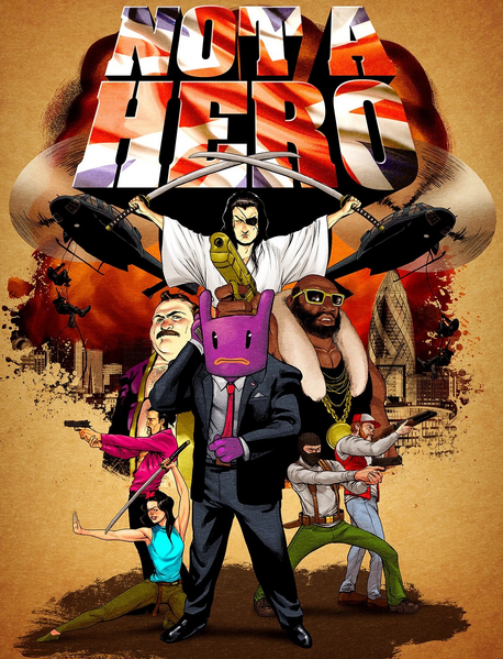 Archivo:Not a hero poster.JPG