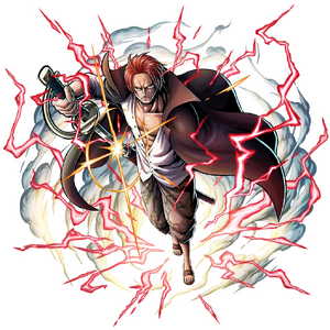 Shanks en Bounty Rush.