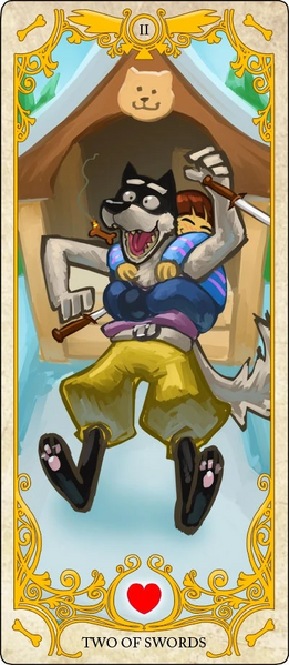 Archivo:Doggo Tarot.jpg