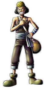 Usopp en Bounty Rush.