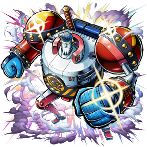 Franky Shogun en Bounty Rush.