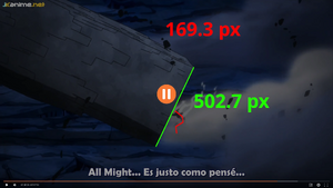 Altura de la barra