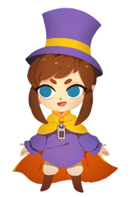 Modelo de Hat Kid en Tunche